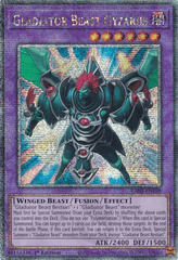 Gladiator Beast Gyzarus - RA03-EN198 - Quarter Century Secret Rare - 1st Edition